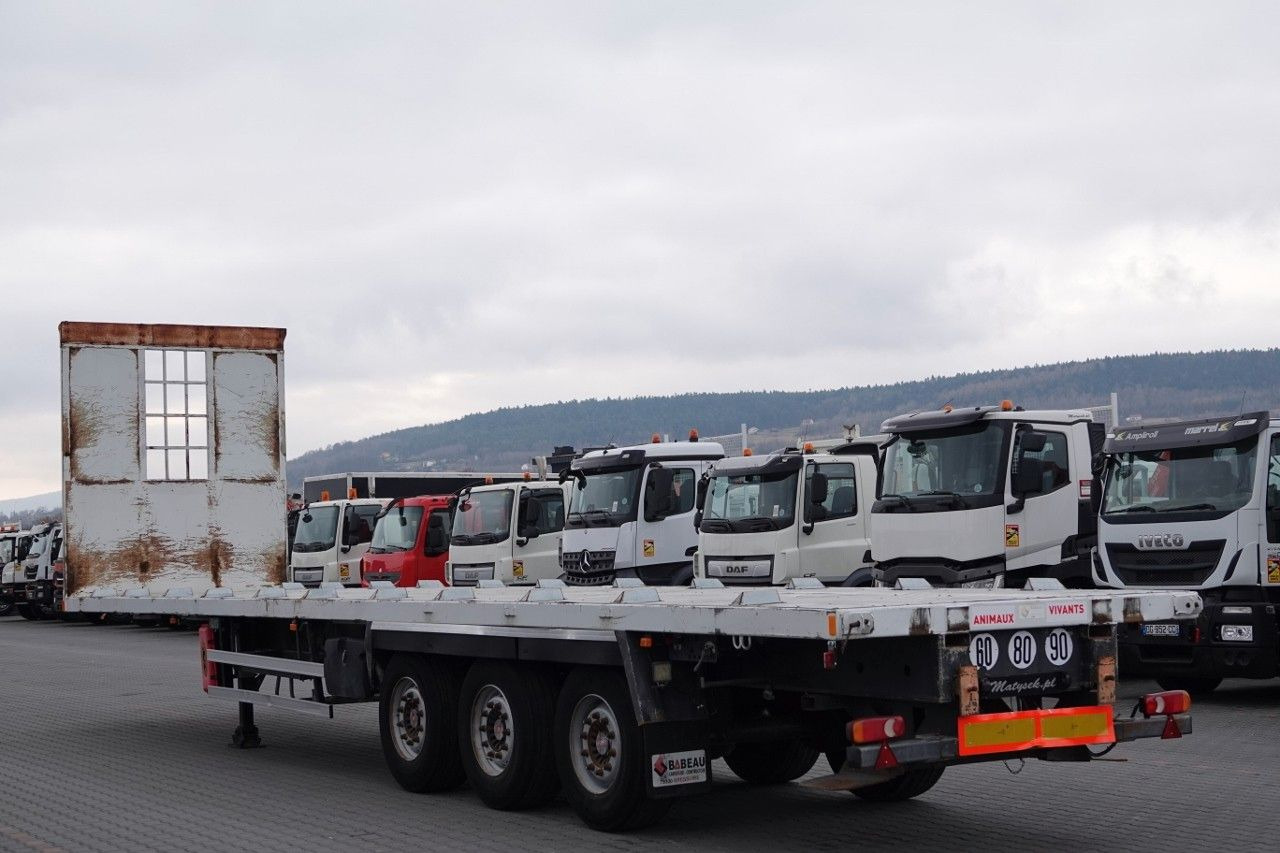 Schmitz Cargobull NACZEPA PLATFORMA / MOCNA PODŁOGA / OSIE SAF - סמיטריילר צד נופל/ שטוח: תמונה 4 Schmitz Cargobull NACZEPA PLATFORMA / MOCNA PODŁOGA / OSIE SAF - סמיטריילר צד נופל/ שטוח: תמונה 4
