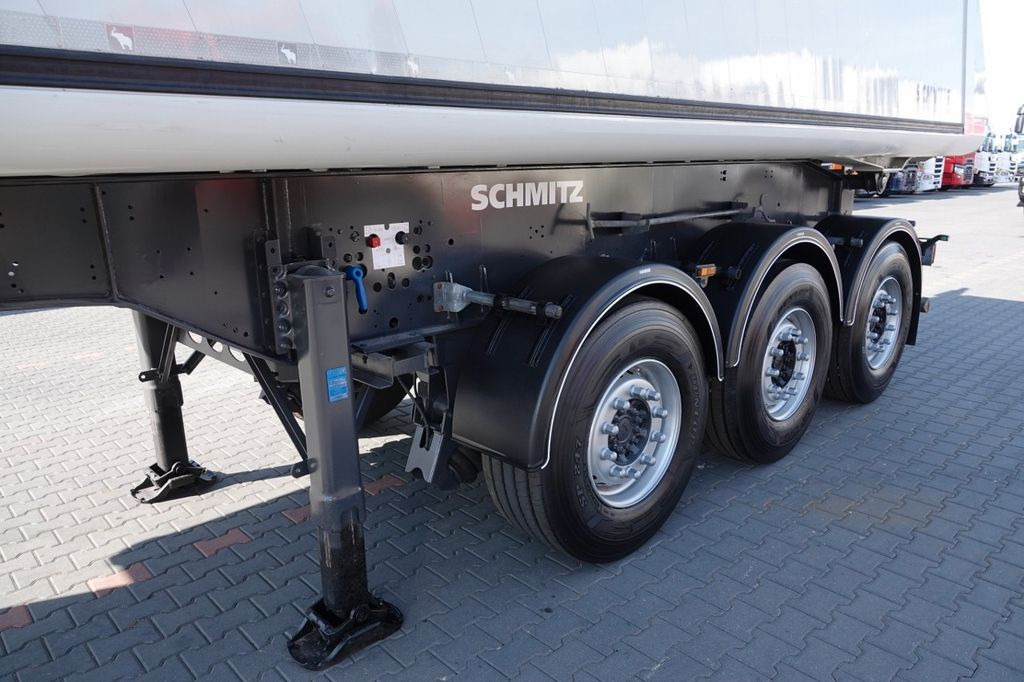 סמיטריילר עם וילונות צד Schmitz Cargobull WYWROTKA 25 m3 / WAGA: 5500 KG / TYŁ KLAPA / OŚ: תמונה 8