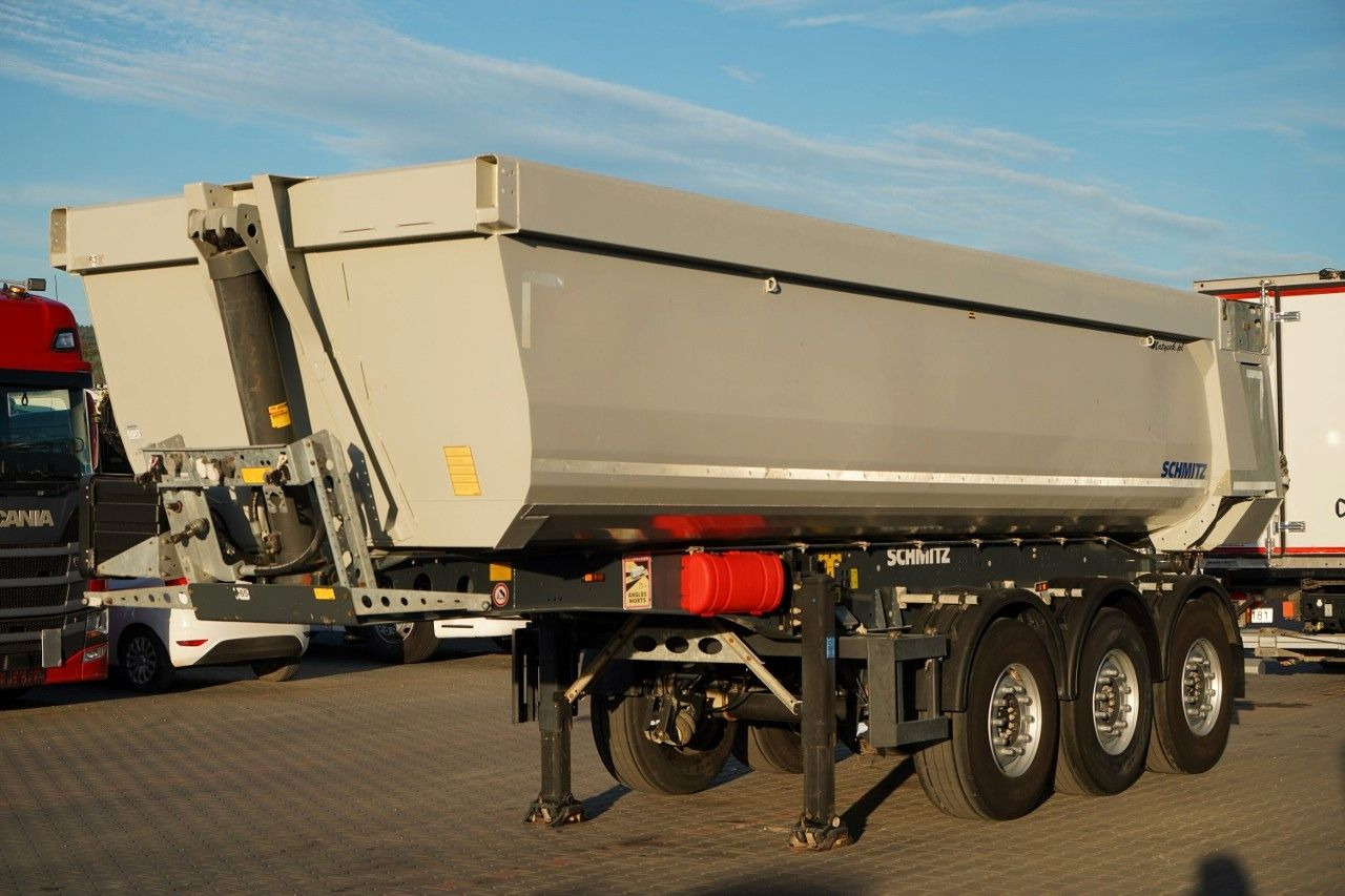 Schmitz Cargobull / WYWROTKA / 26 m3 / HYDROKLAPA / OŚ PODNOSZONA - סמיטריילר עם מזהיר: תמונה 1 Schmitz Cargobull / WYWROTKA / 26 m3 / HYDROKLAPA / OŚ PODNOSZONA - סמיטריילר עם מזהיר: תמונה 1