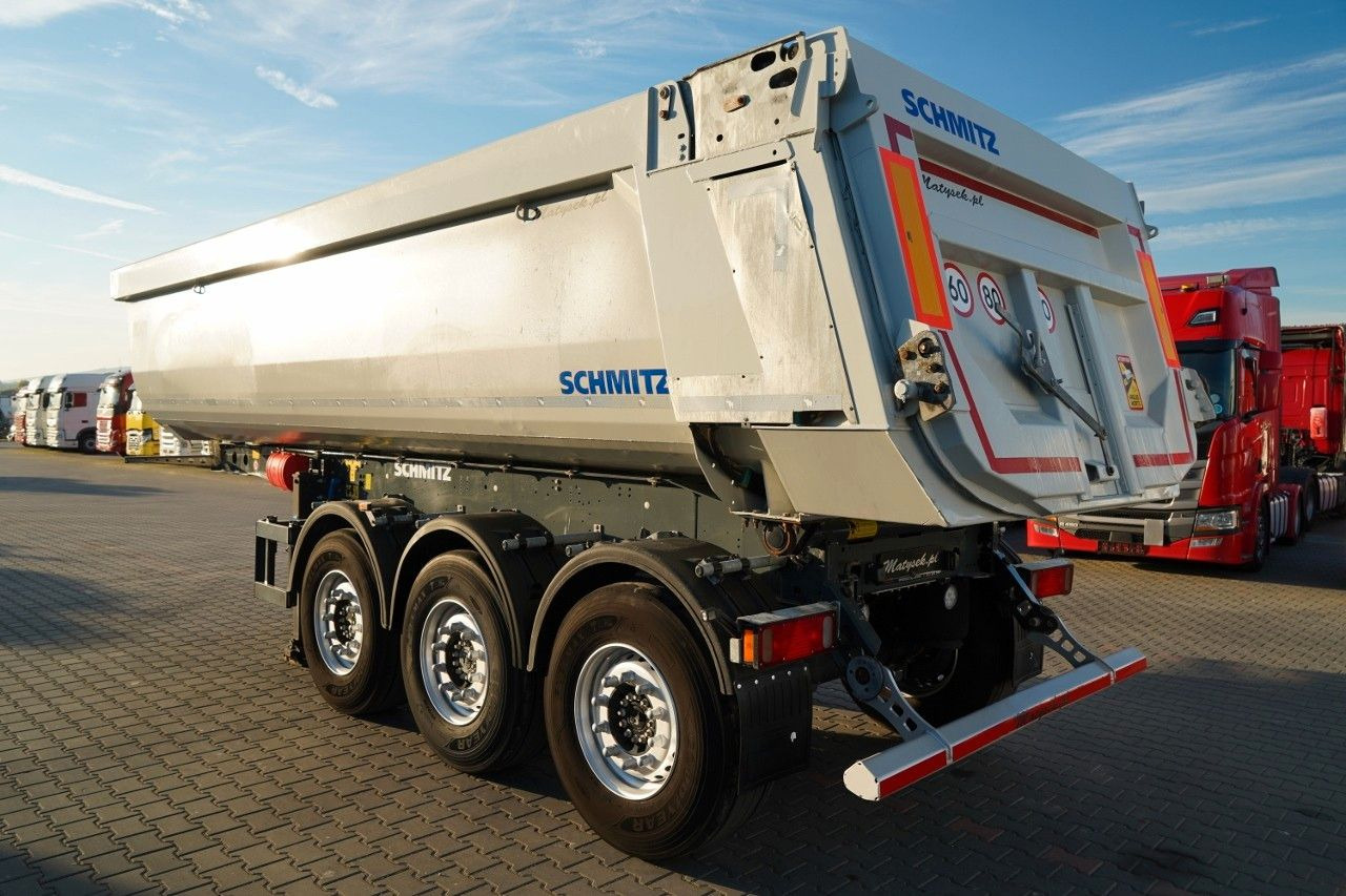 Schmitz Cargobull / WYWROTKA / 26 m3 / HYDROKLAPA / OŚ PODNOSZONA - סמיטריילר עם מזהיר: תמונה 3 Schmitz Cargobull / WYWROTKA / 26 m3 / HYDROKLAPA / OŚ PODNOSZONA - סמיטריילר עם מזהיר: תמונה 3