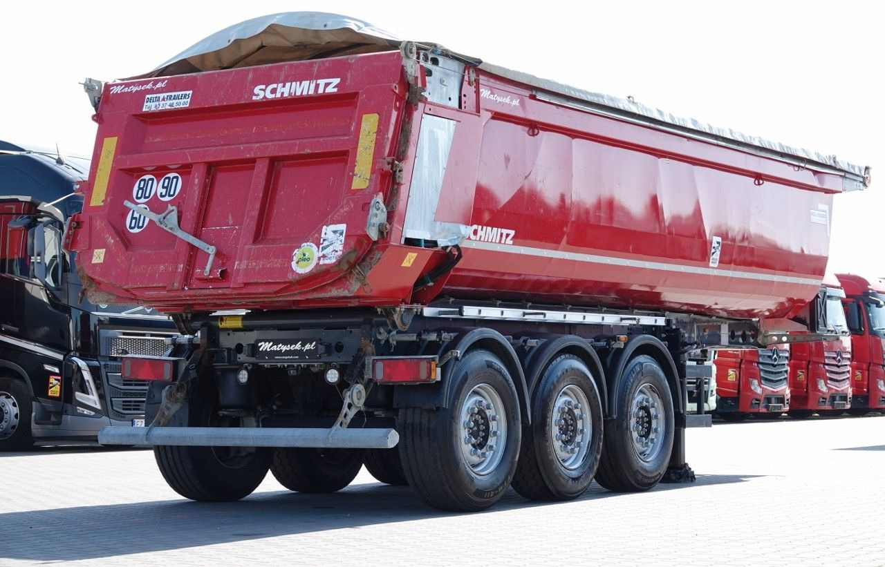 Schmitz Cargobull WYWROTKA / 26 m3 / STALOWA / HYDROKLAPA / OŚ PO - סמיטריילר עם מזהיר: תמונה 5 Schmitz Cargobull WYWROTKA / 26 m3 / STALOWA / HYDROKLAPA / OŚ PO - סמיטריילר עם מזהיר: תמונה 5