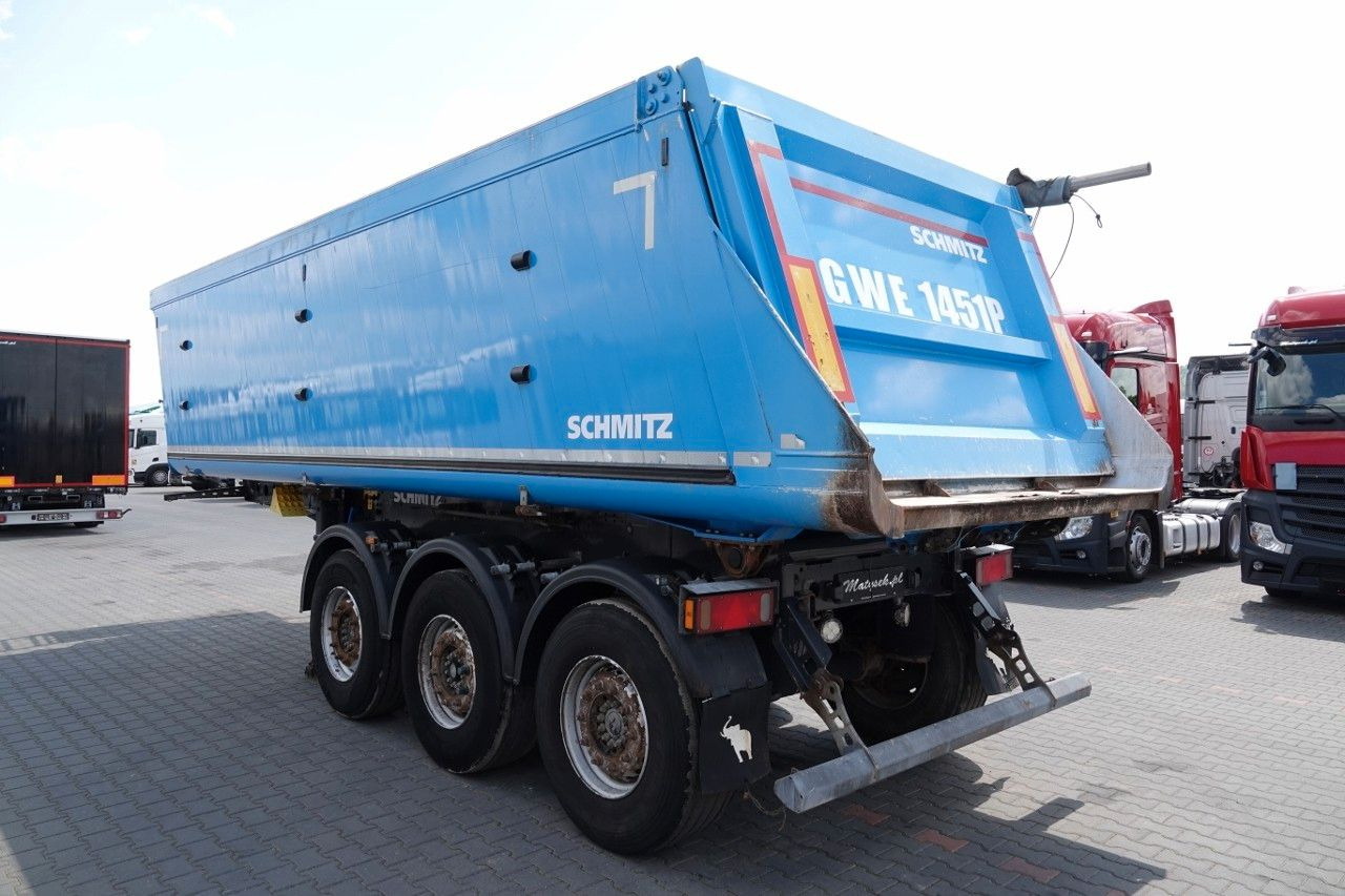 Schmitz Cargobull WYWROTKA 28 M3 / ALUMINIOWA / OŚ PODNOSZONA - סמיטריילר עם מזהיר: תמונה 5 Schmitz Cargobull WYWROTKA 28 M3 / ALUMINIOWA / OŚ PODNOSZONA - סמיטריילר עם מזהיר: תמונה 5