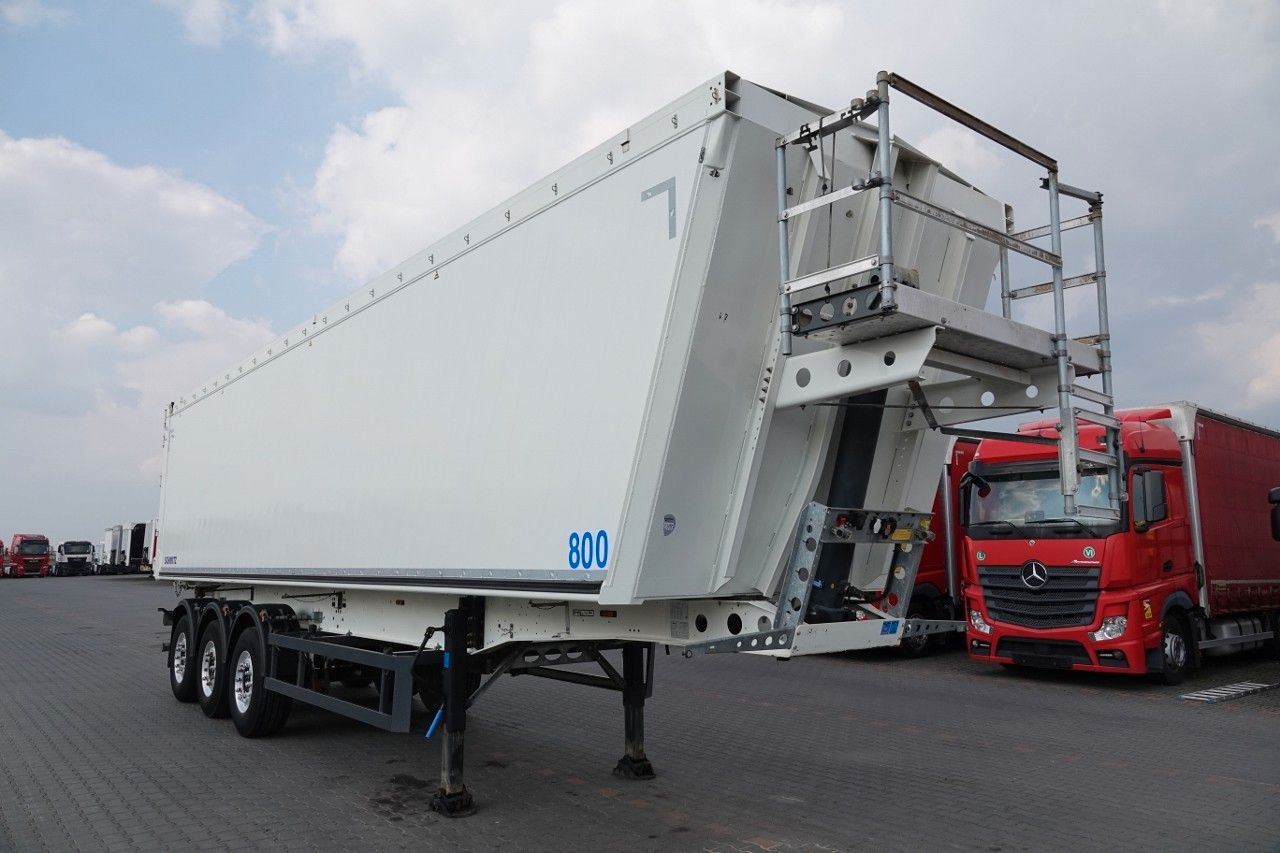Schmitz Cargobull WYWROTKA 60 M3 / ALUMINIOWA / KLAPO-DRZWI / OŚ - סמיטריילר עם מזהיר: תמונה 5 Schmitz Cargobull WYWROTKA 60 M3 / ALUMINIOWA / KLAPO-DRZWI / OŚ - סמיטריילר עם מזהיר: תמונה 5