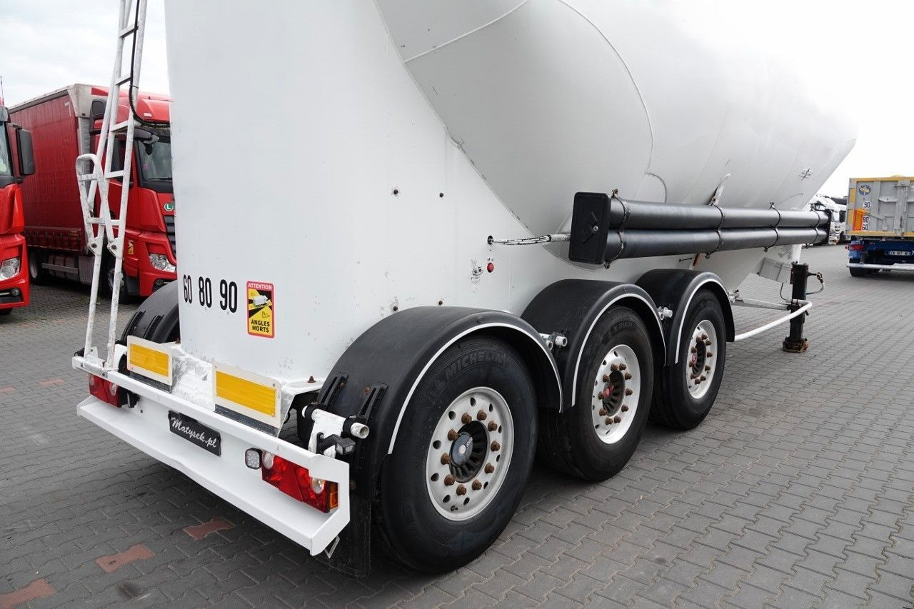 סמיטריילר Silo Spitzer CEMENTONACZEPA / 37 000 L / SILOS / 3 KOMORY: תמונה 13