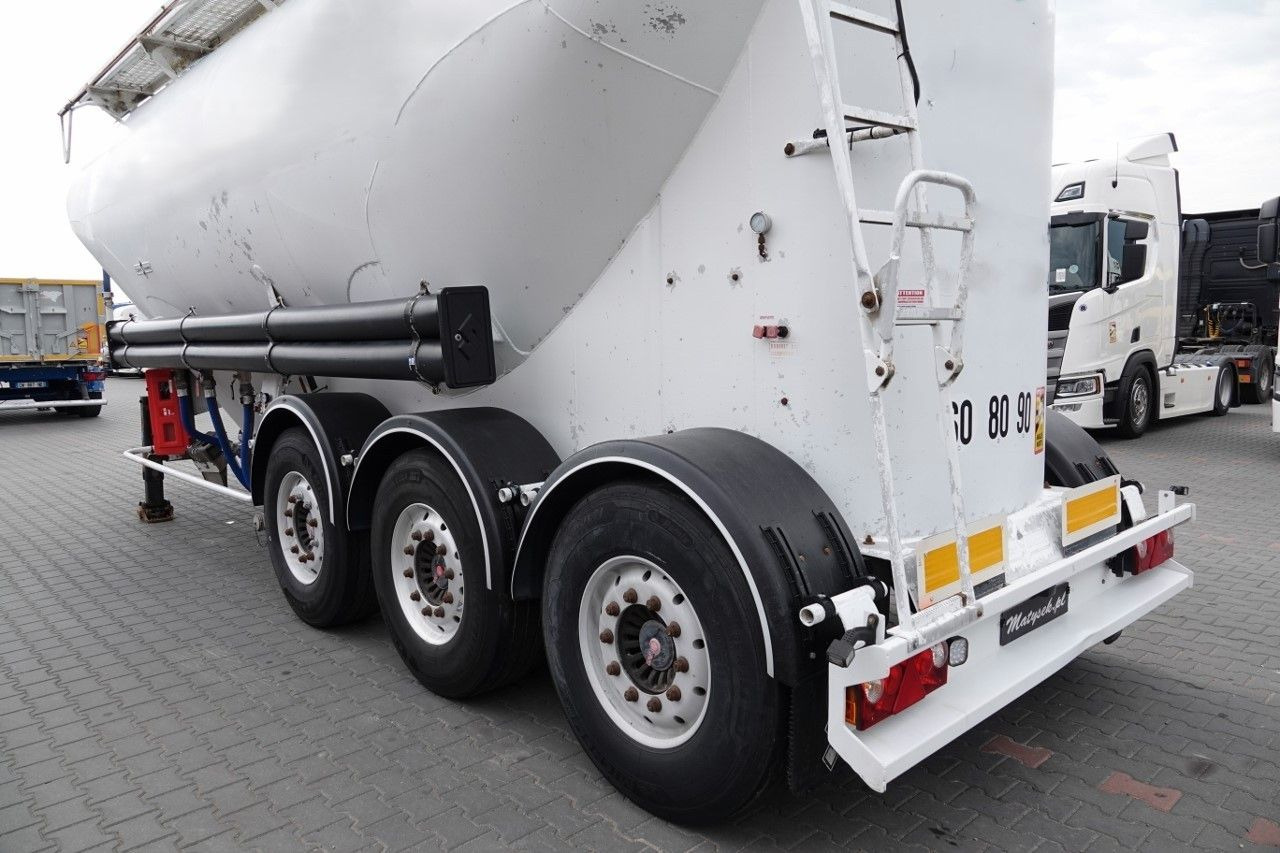 סמיטריילר Silo Spitzer CEMENTONACZEPA / 37 000 L / SILOS / 3 KOMORY: תמונה 11