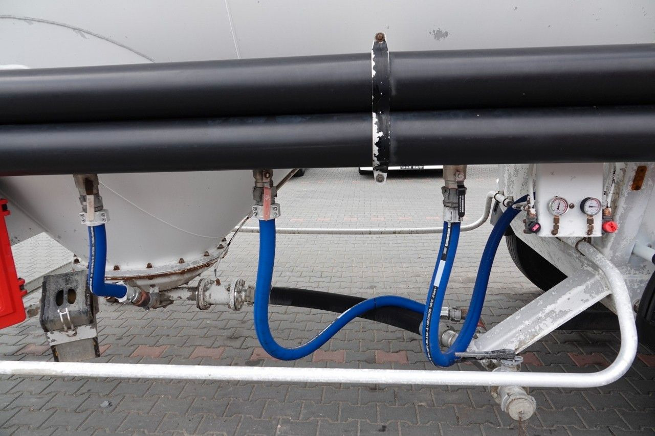 סמיטריילר Silo Spitzer CEMENTONACZEPA / 37 000 L / SILOS / 3 KOMORY: תמונה 14