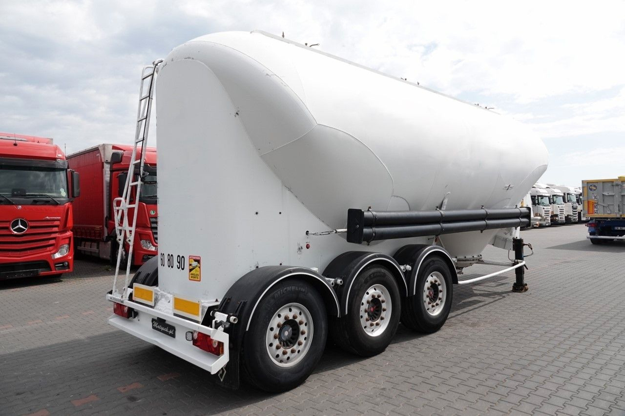 סמיטריילר Silo Spitzer CEMENTONACZEPA / 37 000 L / SILOS / 3 KOMORY: תמונה 7