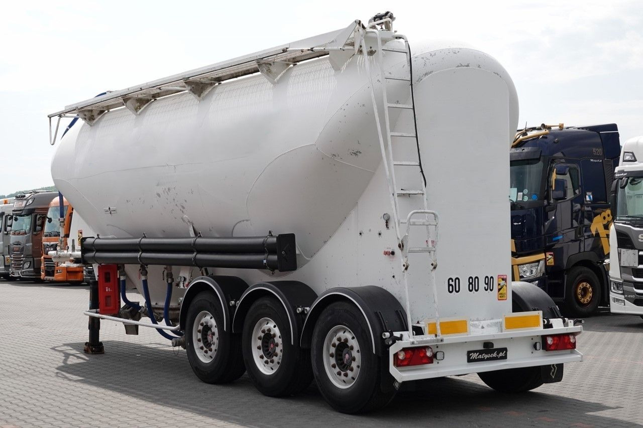 סמיטריילר Silo Spitzer CEMENTONACZEPA / 37 000 L / SILOS / 3 KOMORY: תמונה 6
