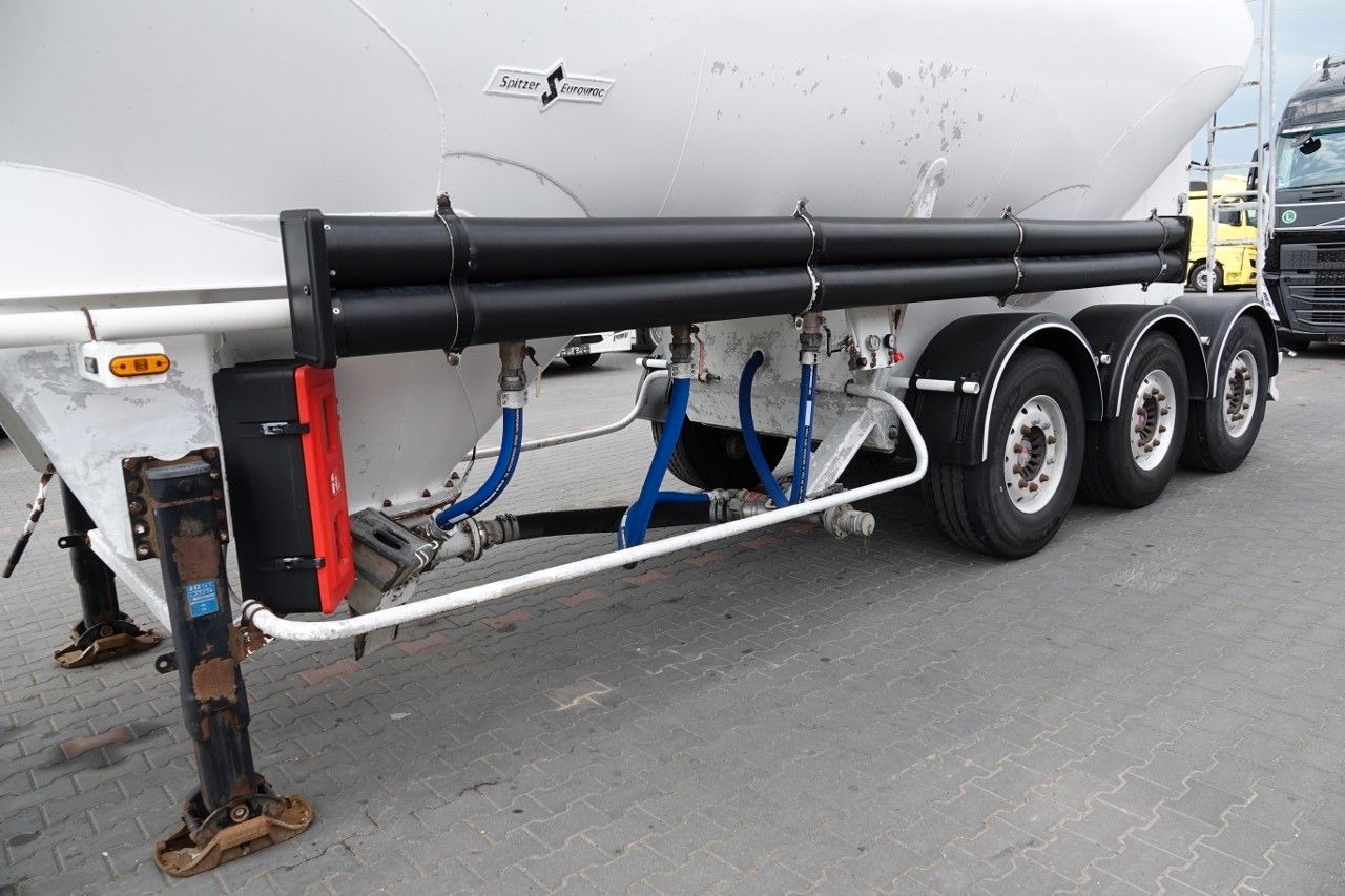 סמיטריילר Silo Spitzer CEMENTONACZEPA / 37 000 L / SILOS / 3 KOMORY: תמונה 10