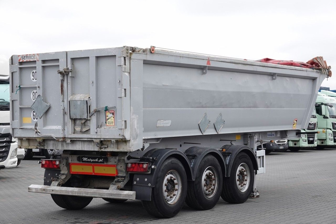Stas TISVOL WYWROTKA / 24m3 / ALUMINIOWA / WAGA: 4900 - סמיטריילר עם מזהיר: תמונה 4 Stas TISVOL WYWROTKA / 24m3 / ALUMINIOWA / WAGA: 4900 - סמיטריילר עם מזהיר: תמונה 4