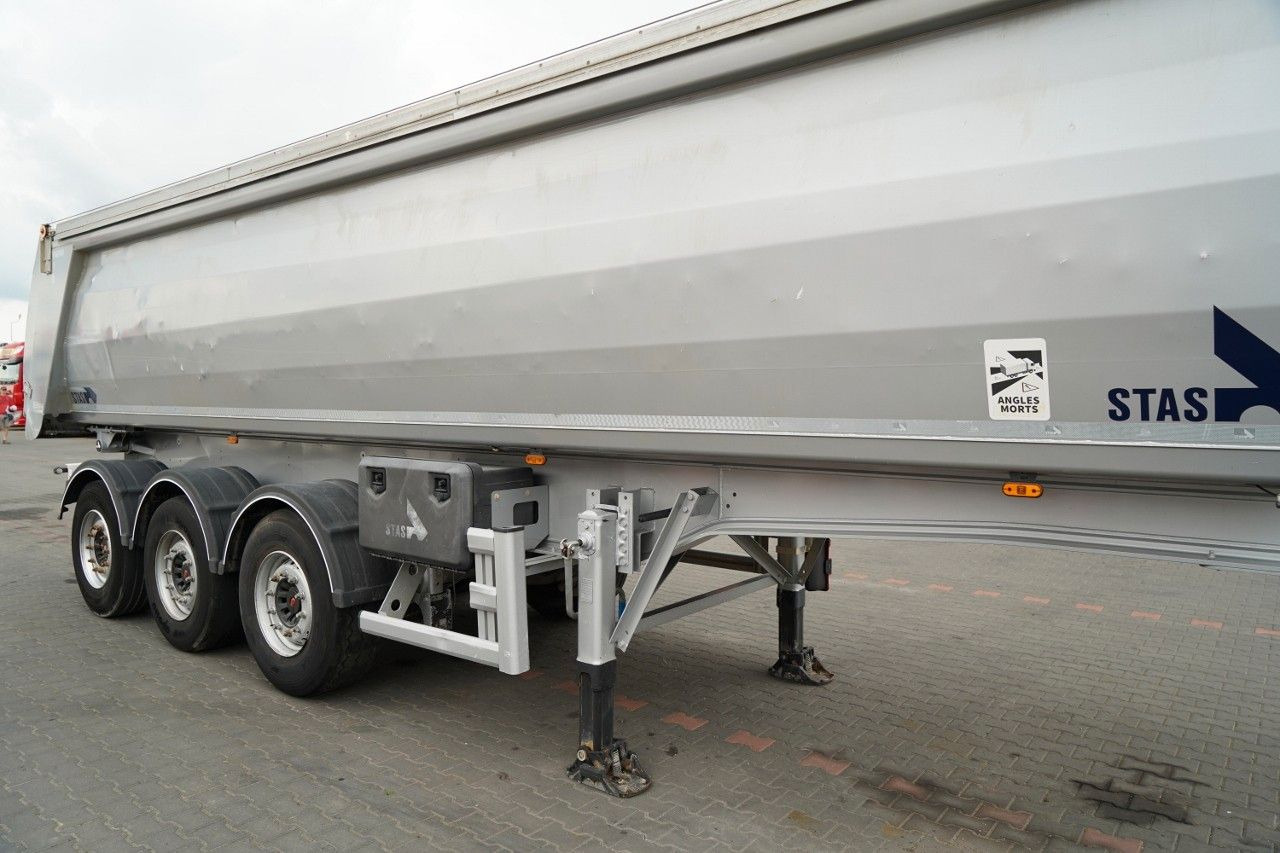 Stas WYWROTKA / 26m3 / ALUMINIOWA / OŚ PONOSZONA / S - סמיטריילר עם מזהיר: תמונה 5 Stas WYWROTKA / 26m3 / ALUMINIOWA / OŚ PONOSZONA / S - סמיטריילר עם מזהיר: תמונה 5
