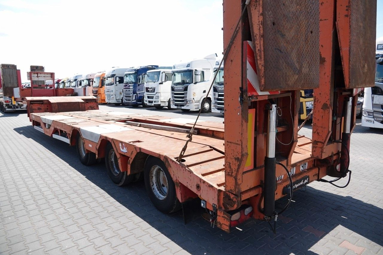 סמיטריילר עם מטען נמוך TRAX / NACZEPA LAWETA / NISKOPODWOZIE  / NAJAZDY: תמונה 8