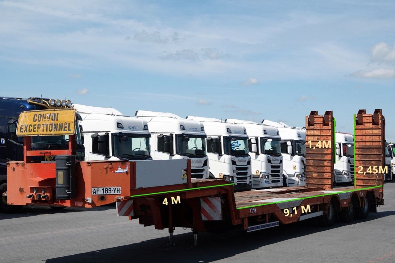 TRAX / NACZEPA LAWETA / NISKOPODWOZIE / NAJAZDY - סמיטריילר עם מטען נמוך: תמונה 2 TRAX / NACZEPA LAWETA / NISKOPODWOZIE / NAJAZDY - סמיטריילר עם מטען נמוך: תמונה 2