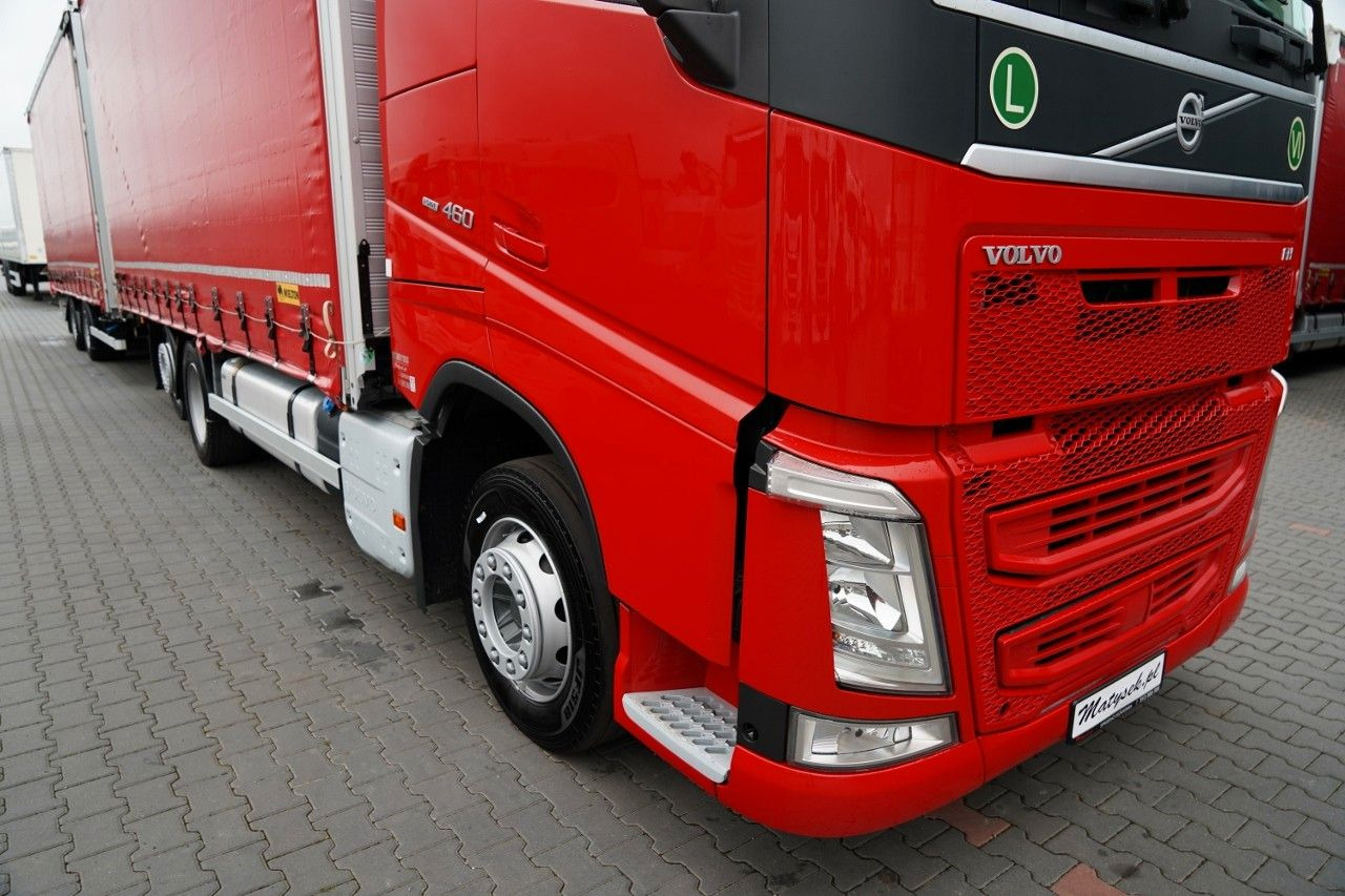 Volvo FH 460 / I-SAVE / ZESTAW TANDEM 120 M3 / PRZEJAZ - משאית וילונות צד: תמונה 5 Volvo FH 460 / I-SAVE / ZESTAW TANDEM 120 M3 / PRZEJAZ - משאית וילונות צד: תמונה 5