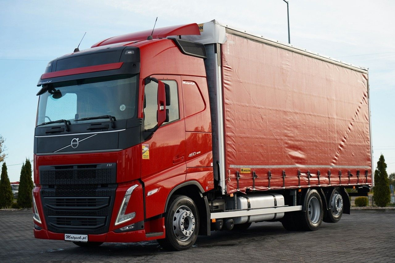 Volvo FH 460 / SOLÓWKA / I-SAVE / I-PARK COOL / OŚ POD - משאית וילונות צד: תמונה 3 Volvo FH 460 / SOLÓWKA / I-SAVE / I-PARK COOL / OŚ POD - משאית וילונות צד: תמונה 3