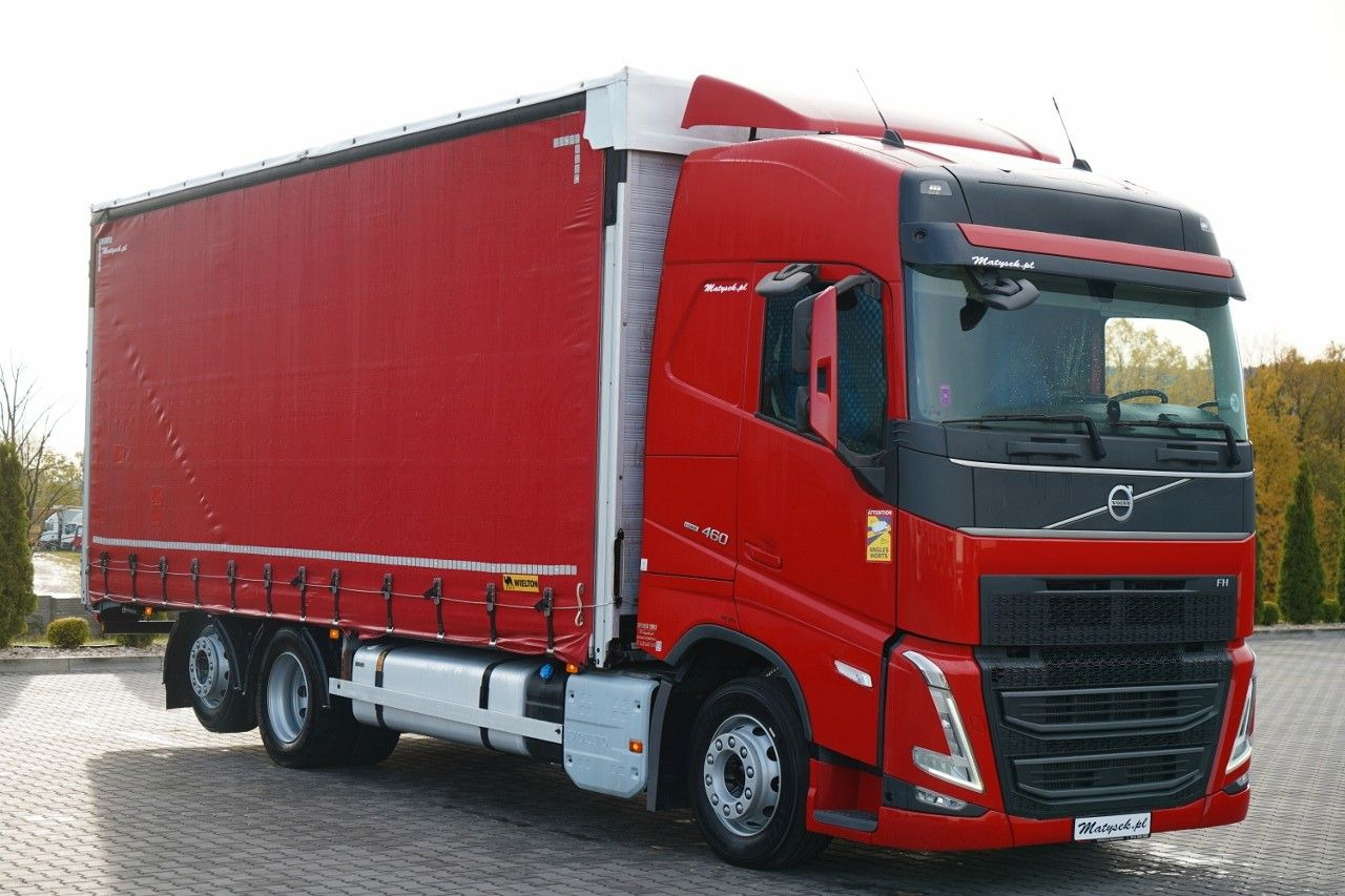 Volvo FH 460 / SOLÓWKA / I-SAVE / I-PARK COOL / OŚ POD - משאית וילונות צד: תמונה 1 Volvo FH 460 / SOLÓWKA / I-SAVE / I-PARK COOL / OŚ POD - משאית וילונות צד: תמונה 1