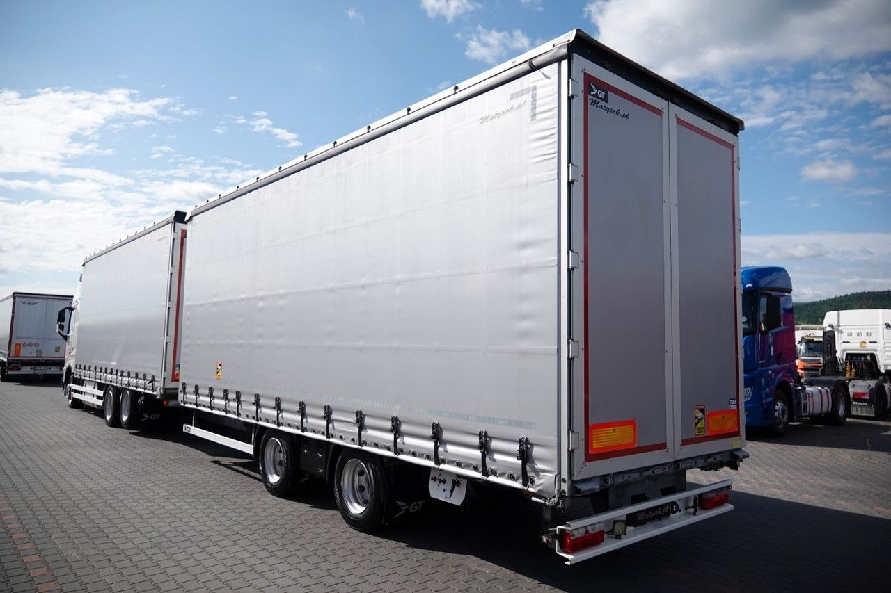 Volvo FH 460 / ZESTAW TANDEM / 120 M3 / CAŁY NA PODUS - משאית וילונות צד: תמונה 2 Volvo FH 460 / ZESTAW TANDEM / 120 M3 / CAŁY NA PODUS - משאית וילונות צד: תמונה 2