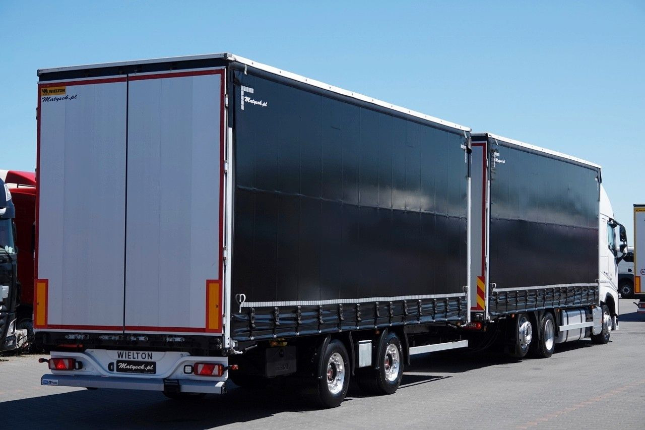 Volvo FH 460 / ZESTAW TANDEM / 120 M3 / FULL AIRMATIC - משאית וילונות צד: תמונה 4 Volvo FH 460 / ZESTAW TANDEM / 120 M3 / FULL AIRMATIC - משאית וילונות צד: תמונה 4