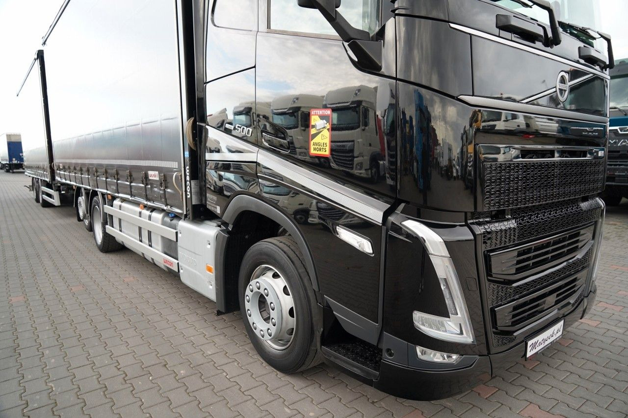 Volvo FH 500 / I-SAVE / XL / ZESTAW TANDEM PRZEJAZDOWY - משאית וילונות צד: תמונה 5 Volvo FH 500 / I-SAVE / XL / ZESTAW TANDEM PRZEJAZDOWY - משאית וילונות צד: תמונה 5