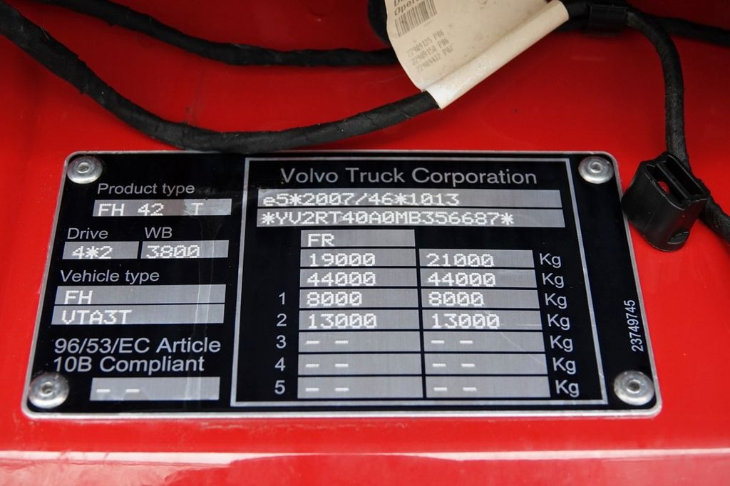 יחידת טרקטור Volvo FH 500 / XXL /I-SAVE / I-PARK COOL / NOWY MODEL: תמונה 18