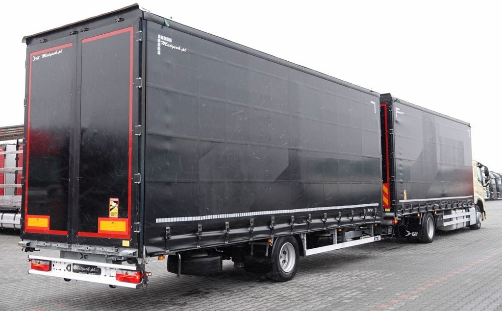Volvo FM 380 / ZESTAW TANDEM / 120 M3 / PRZEJAZDOWY / - משאית וילונות צד: תמונה 3 Volvo FM 380 / ZESTAW TANDEM / 120 M3 / PRZEJAZDOWY / - משאית וילונות צד: תמונה 3