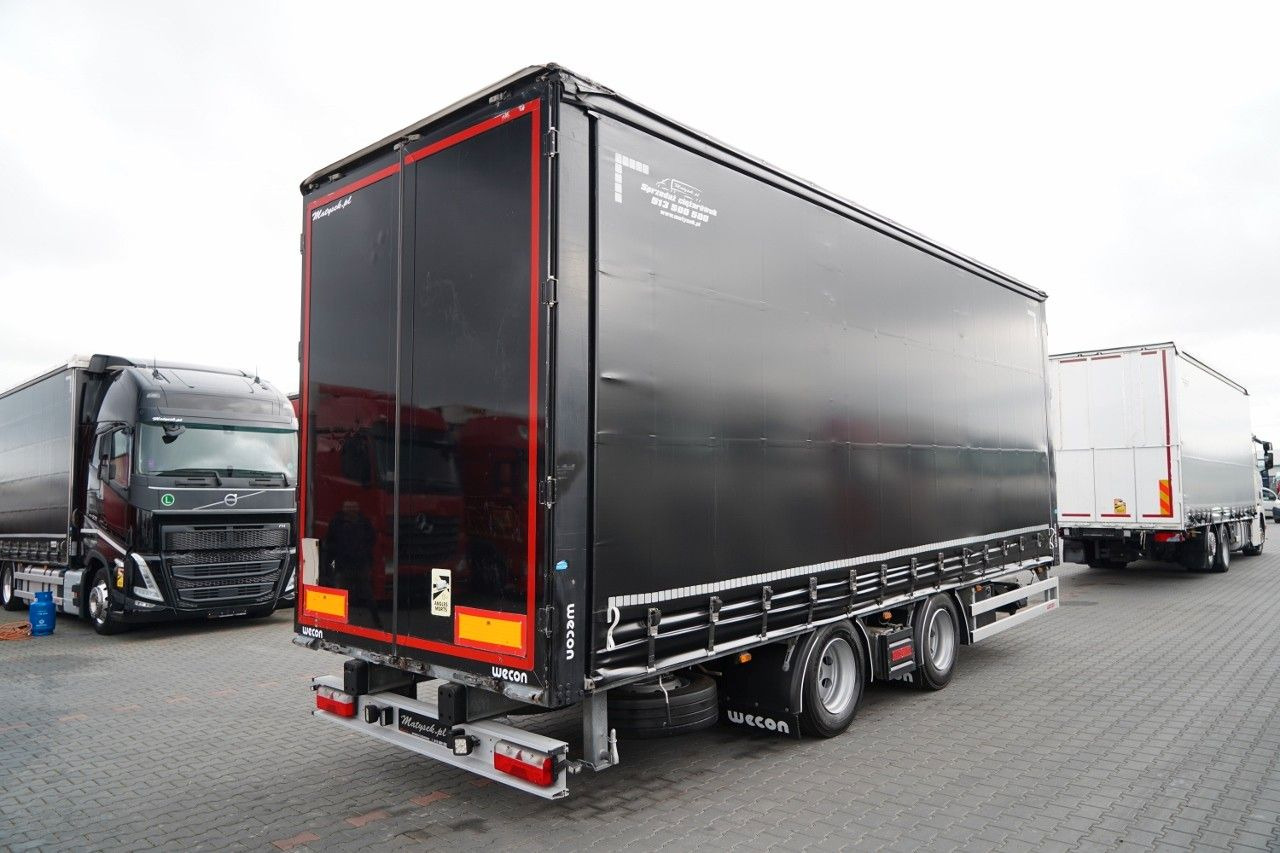 Wecon PRZYCZEPA - 7,7 M / TANDEM / PRZEJAZDOWA / - קרון נגרר עם וילונות צד: תמונה 5 Wecon PRZYCZEPA - 7,7 M / TANDEM / PRZEJAZDOWA / - קרון נגרר עם וילונות צד: תמונה 5