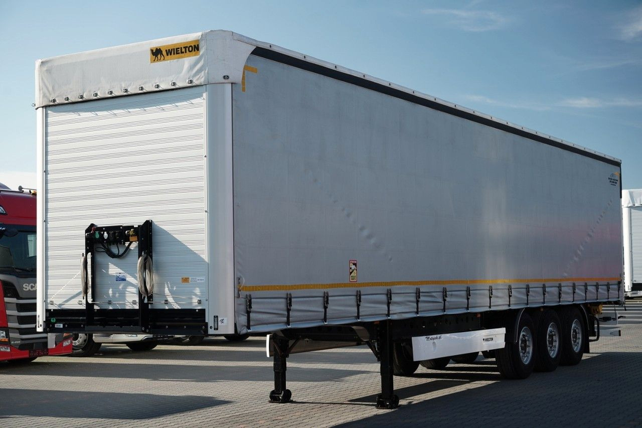 Wielton FIRANKA / STANDARD / OŚ PODNOSZONA / DACH PODNO - סמיטריילר עם וילונות צד: תמונה 3 Wielton FIRANKA / STANDARD / OŚ PODNOSZONA / DACH PODNO - סמיטריילר עם וילונות צד: תמונה 3