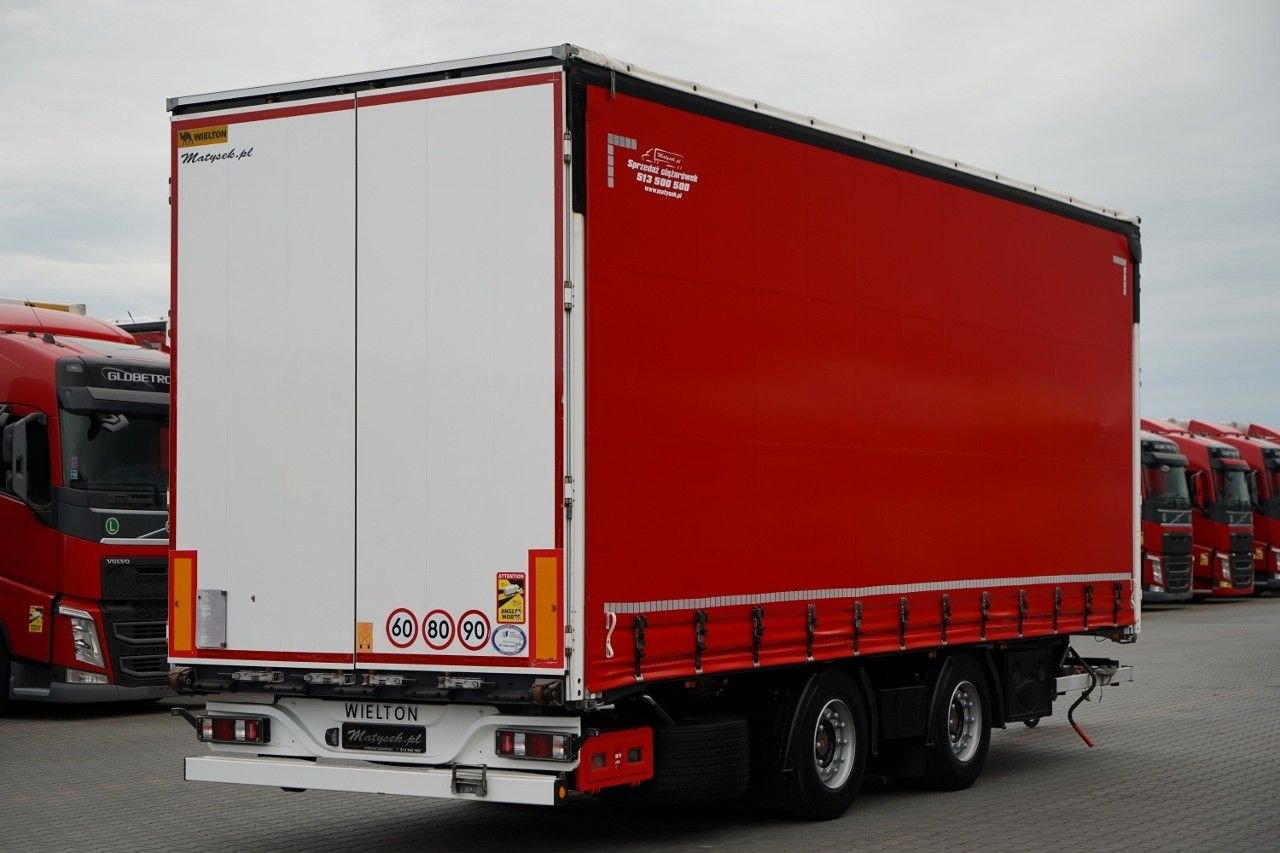 Wielton / PRZYCZEPA - 7,7 M / TANDEM / PRZEJAZDOWA / 202 - קרון נגרר עם וילונות צד: תמונה 4 Wielton / PRZYCZEPA - 7,7 M / TANDEM / PRZEJAZDOWA / 202 - קרון נגרר עם וילונות צד: תמונה 4