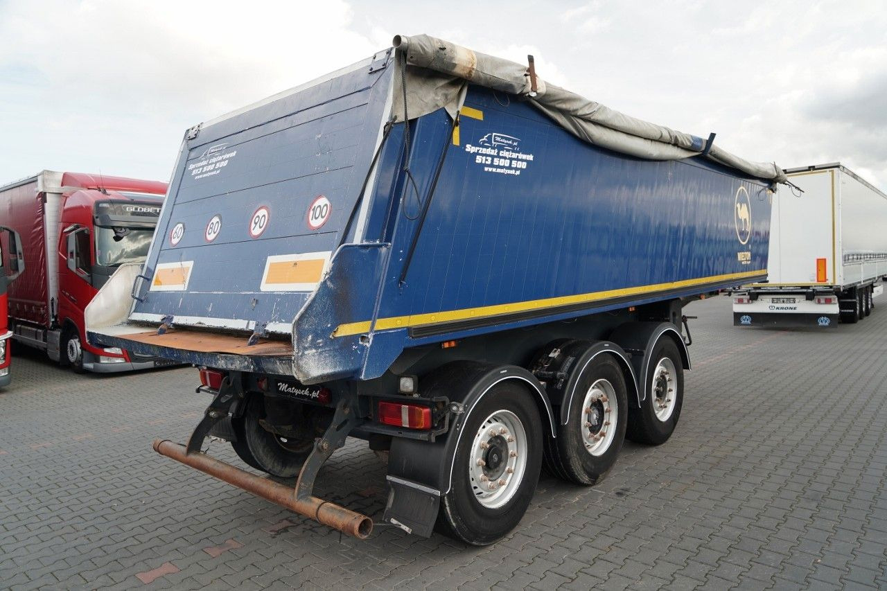 Wielton WYWROTKA / 24 M3 / ALUMINIOWA / OŚ PODNOSZONA / - סמיטריילר עם מזהיר: תמונה 5 Wielton WYWROTKA / 24 M3 / ALUMINIOWA / OŚ PODNOSZONA / - סמיטריילר עם מזהיר: תמונה 5