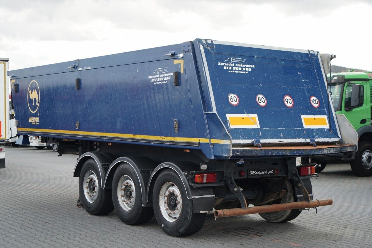 Wielton WYWROTKA / 24 M3 / ALUMINIOWA / OŚ PODNOSZONA / - סמיטריילר עם מזהיר: תמונה 4 Wielton WYWROTKA / 24 M3 / ALUMINIOWA / OŚ PODNOSZONA / - סמיטריילר עם מזהיר: תמונה 4