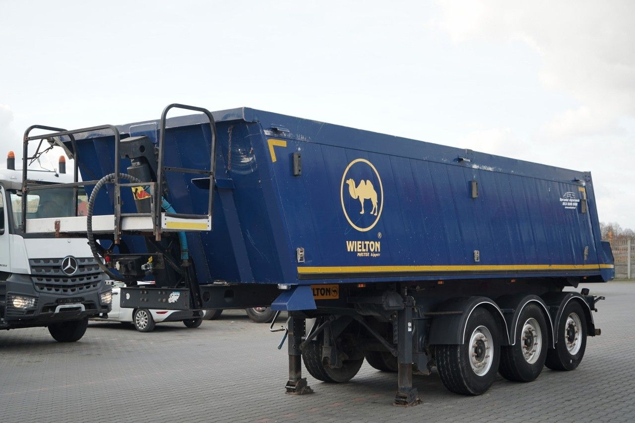 Wielton WYWROTKA / 24 M3 / ALUMINIOWA / OŚ PODNOSZONA / - סמיטריילר עם מזהיר: תמונה 1 Wielton WYWROTKA / 24 M3 / ALUMINIOWA / OŚ PODNOSZONA / - סמיטריילר עם מזהיר: תמונה 1