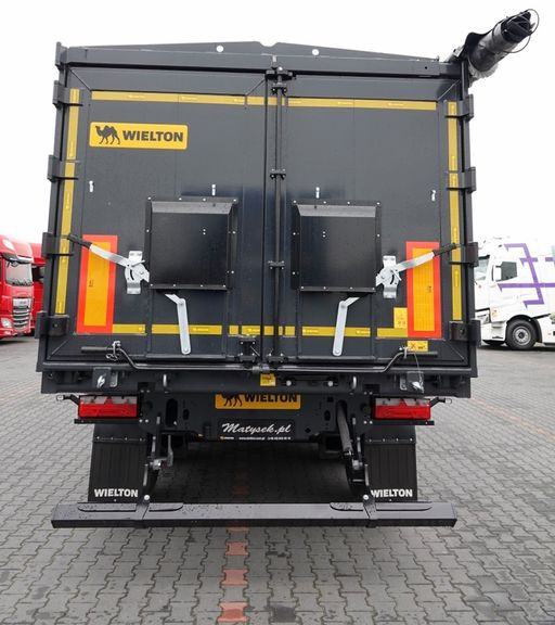 חָדָשׁ סמיטריילר עם וילונות צד Wielton WYWROTKA 49M3 / KLAPO-DRZWI / 2024 R / NOWA: תמונה 12