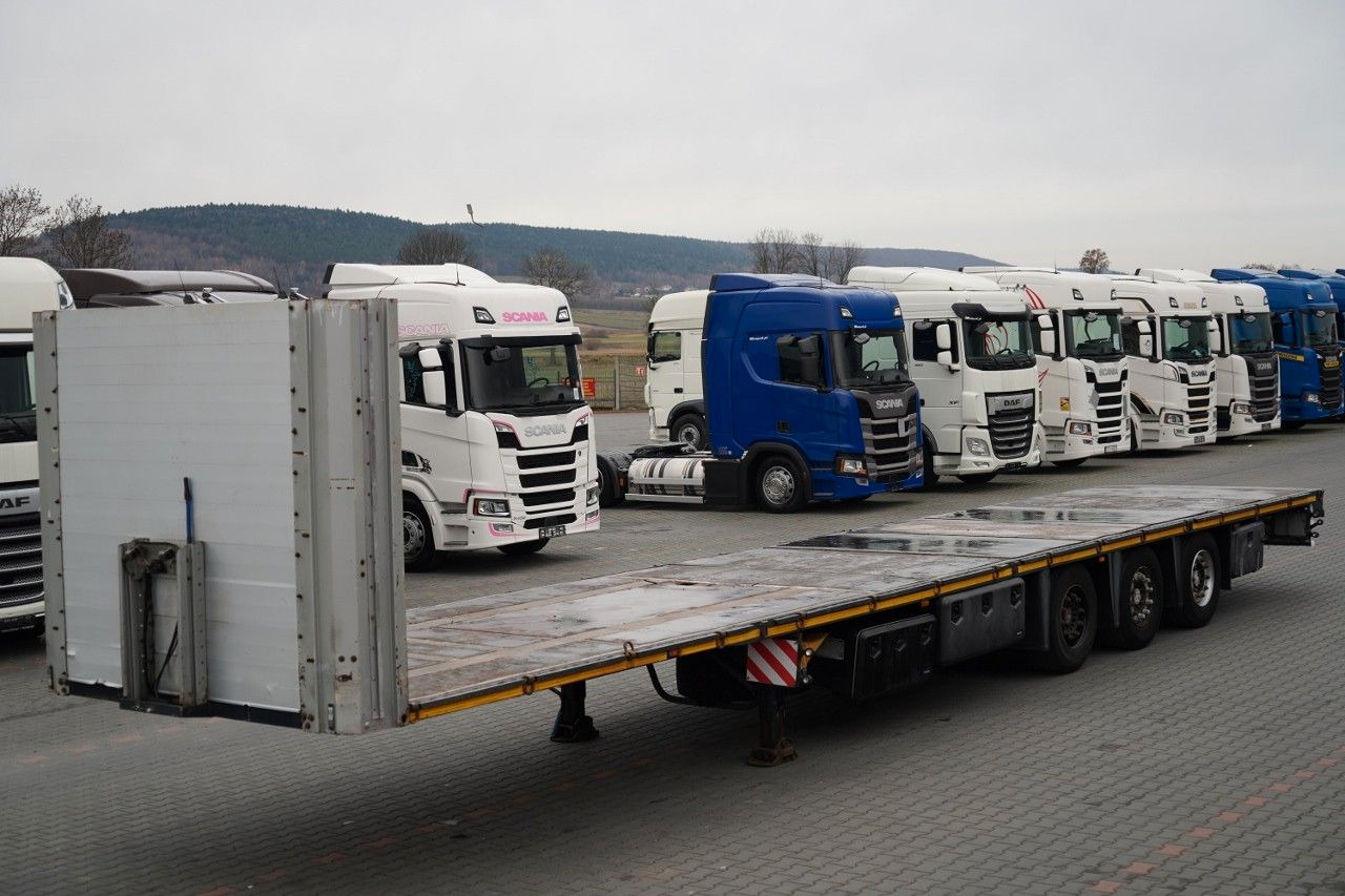 ZASŁAW PLATFORMA NISKOPODWOZIOWA + HAKI PODKONTENERY - סמיטריילר צד נופל/ שטוח: תמונה 4 ZASŁAW PLATFORMA NISKOPODWOZIOWA + HAKI PODKONTENERY - סמיטריילר צד נופל/ שטוח: תמונה 4