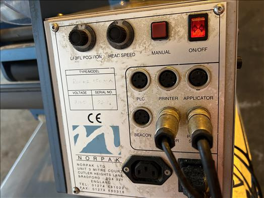 Norpak Rover150 label applicator - מכונת אריזה: תמונה 5 Norpak Rover150 label applicator - מכונת אריזה: תמונה 5
