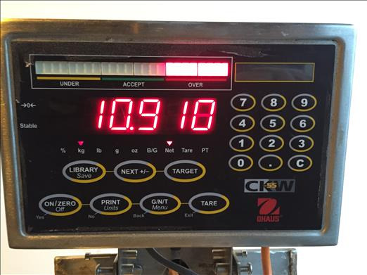 Ohaus 55 Stainless scales - מכונת מזון: תמונה 3 Ohaus 55 Stainless scales - מכונת מזון: תמונה 3