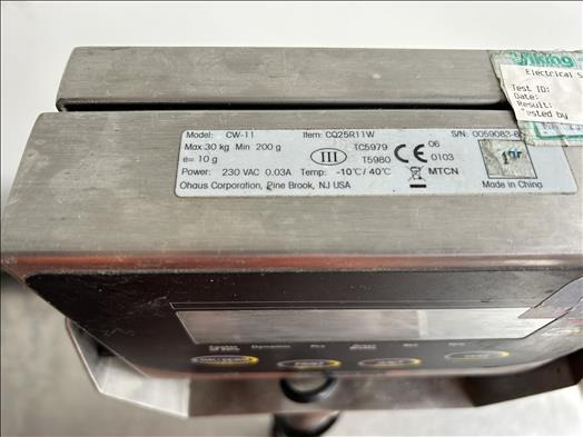 Ohaus CW11 Platform scale - מכונת מזון: תמונה 3 Ohaus CW11 Platform scale - מכונת מזון: תמונה 3
