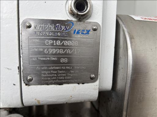 Wrightflow CP10 Lobe pump - מכונת מזון: תמונה 4 Wrightflow CP10 Lobe pump - מכונת מזון: תמונה 4
