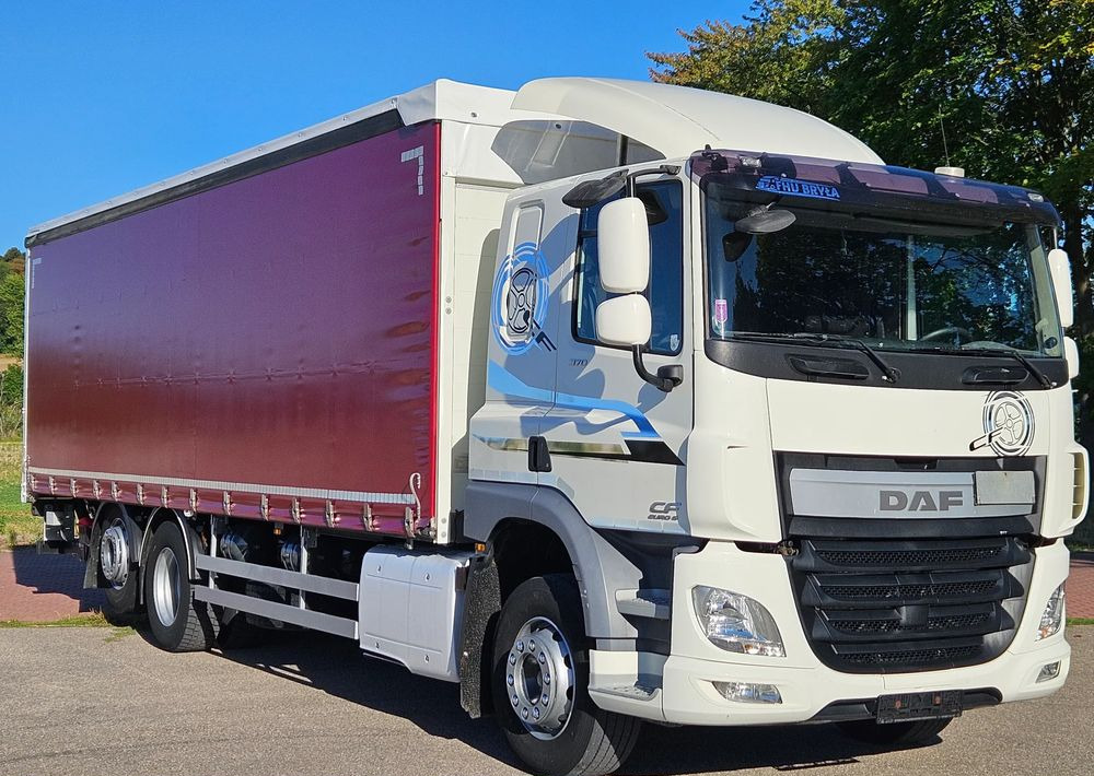 DAF CF370/410/BURTO-FIRANKA/RETARDER/WINDA/OŚ SKRĘTNA-PODNOSZONA/E6/SPROWADZONY/20PALET/BURTO-FIRANKA - משאית וילונות צד: תמונה 2 DAF CF370/410/BURTO-FIRANKA/RETARDER/WINDA/OŚ SKRĘTNA-PODNOSZONA/E6/SPROWADZONY/20PALET/BURTO-FIRANKA - משאית וילונות צד: תמונה 2