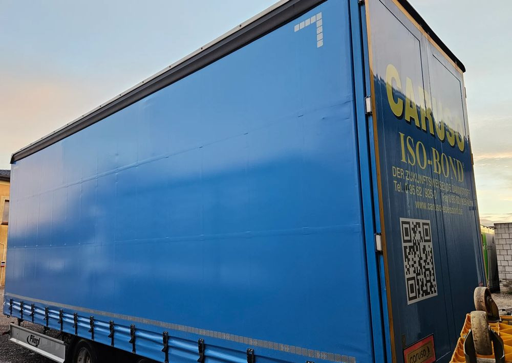 Fliegl PRZYCZEPA CIĘŻAROWA / 60m3 / 2 SZT IDENTYCZNE / OSIE BPW / HAMULCE TARCZOWE // 3M WYSOKA / TANDEM / 2 OSIE / 19 PALET / DOLNY SPRZĘG / 18 TON DMC / 13 TON ŁADOWNOŚĆ - קרון נגרר עם וילונות צד: תמונה 5 Fliegl PRZYCZEPA CIĘŻAROWA / 60m3 / 2 SZT IDENTYCZNE / OSIE BPW / HAMULCE TARCZOWE // 3M WYSOKA / TANDEM / 2 OSIE / 19 PALET / DOLNY SPRZĘG / 18 TON DMC / 13 TON ŁADOWNOŚĆ - קרון נגרר עם וילונות צד: תמונה 5