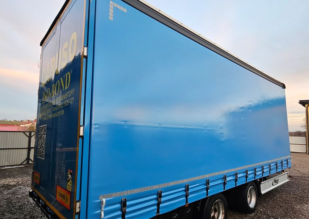 Fliegl PRZYCZEPA CIĘŻAROWA / 60m3 / 2 SZT IDENTYCZNE / OSIE BPW / HAMULCE TARCZOWE // 3M WYSOKA / TANDEM / 2 OSIE / 19 PALET / DOLNY SPRZĘG / 18 TON DMC / 13 TON ŁADOWNOŚĆ - קרון נגרר עם וילונות צד: תמונה 4 Fliegl PRZYCZEPA CIĘŻAROWA / 60m3 / 2 SZT IDENTYCZNE / OSIE BPW / HAMULCE TARCZOWE // 3M WYSOKA / TANDEM / 2 OSIE / 19 PALET / DOLNY SPRZĘG / 18 TON DMC / 13 TON ŁADOWNOŚĆ - קרון נגרר עם וילונות צד: תמונה 4