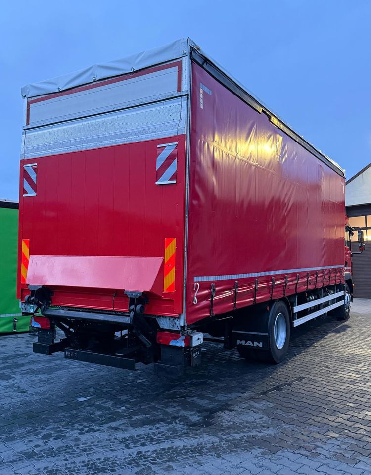 MAN TGM 15.250 / FIRANKA / 2018R / KLIMA POSTOJOWA /SPROWADZONY / 20 PALET / E6 / WINDA / - משאית וילונות צד: תמונה 5 MAN TGM 15.250 / FIRANKA / 2018R / KLIMA POSTOJOWA /SPROWADZONY / 20 PALET / E6 / WINDA / - משאית וילונות צד: תמונה 5