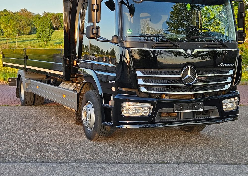 Mercedes-Benz ATEGO 1527/1530/RAMA/SKRZYNIOWY/FIRANKA/18PALET/EURO6/SPROWADZONY - משאית צד נופל/ שטוחה: תמונה 2 Mercedes-Benz ATEGO 1527/1530/RAMA/SKRZYNIOWY/FIRANKA/18PALET/EURO6/SPROWADZONY - משאית צד נופל/ שטוחה: תמונה 2