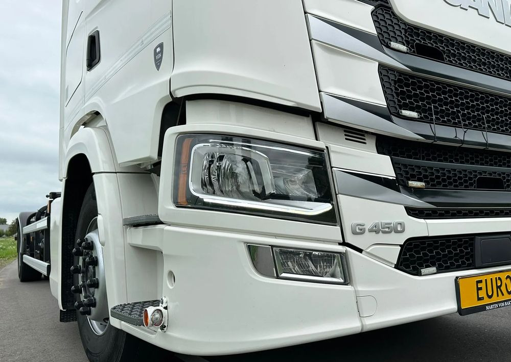 Scania G450 / G410 / BDF / RAMA / E6 / CAŁA NA PODUSZKACH / ROZSTAW OSI 5.5M / LAWETA / DO ŻYWCA / DO BYDŁA / SKÓRY / DO ZABUDOWY / SPROWADZONA - משאית עם שלדת תא: תמונה 5 Scania G450 / G410 / BDF / RAMA / E6 / CAŁA NA PODUSZKACH / ROZSTAW OSI 5.5M / LAWETA / DO ŻYWCA / DO BYDŁA / SKÓRY / DO ZABUDOWY / SPROWADZONA - משאית עם שלדת תא: תמונה 5