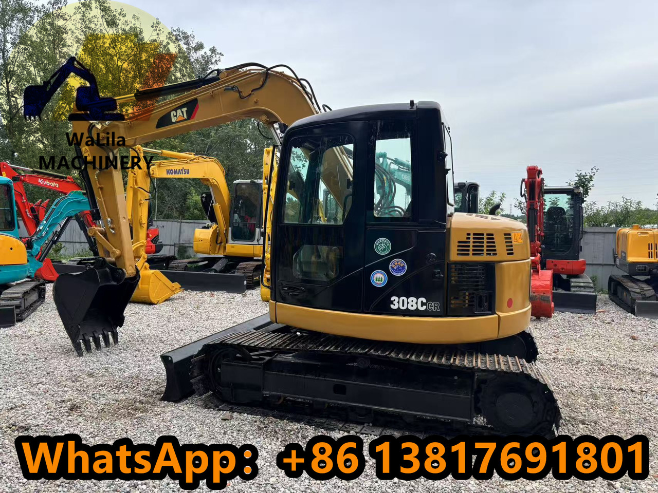 CAT CAT 308CCR - מיני מחפר: תמונה 1 CAT CAT 308CCR - מיני מחפר: תמונה 1