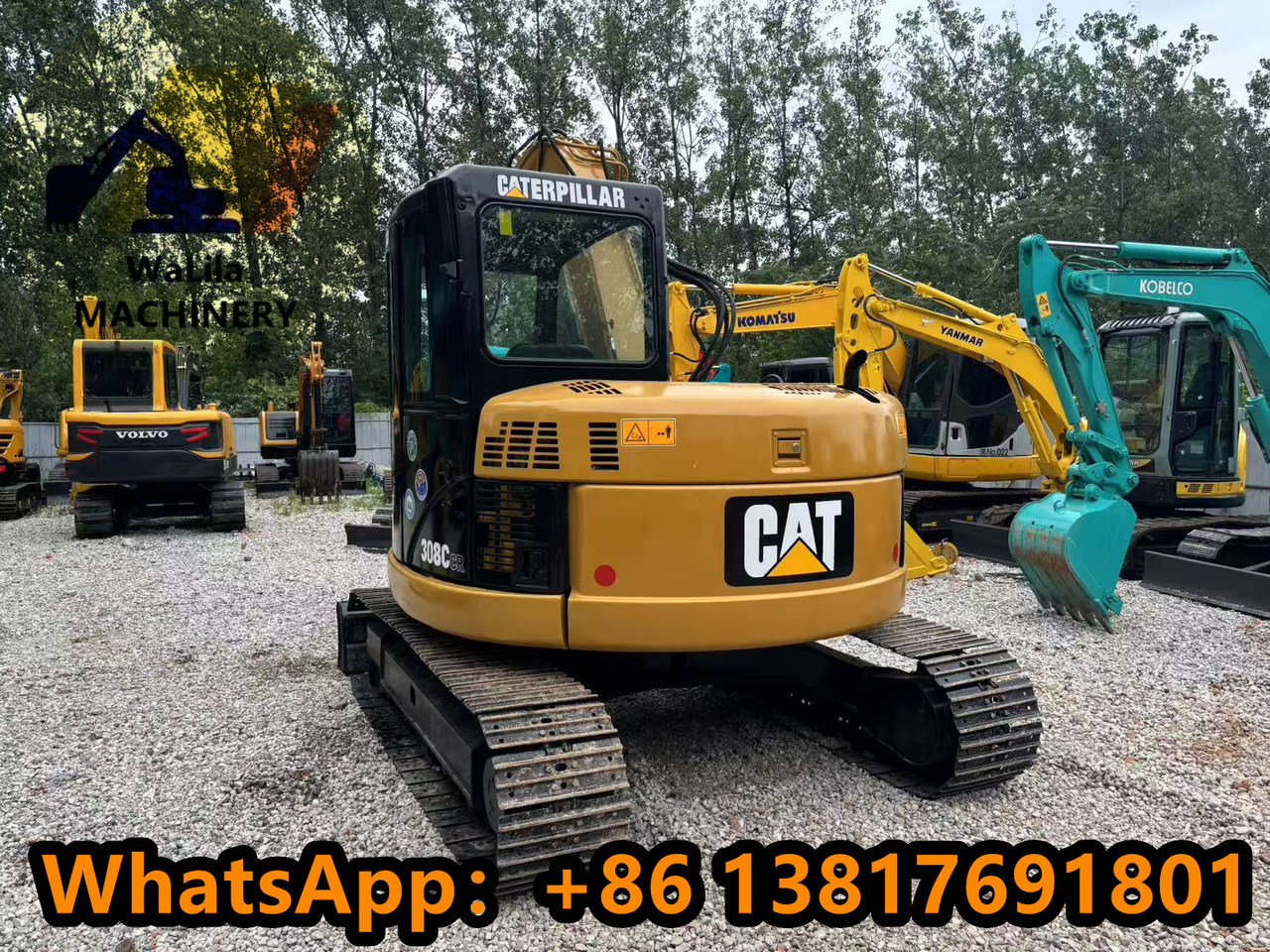 CAT CAT 308CCR - מיני מחפר: תמונה 2 CAT CAT 308CCR - מיני מחפר: תמונה 2
