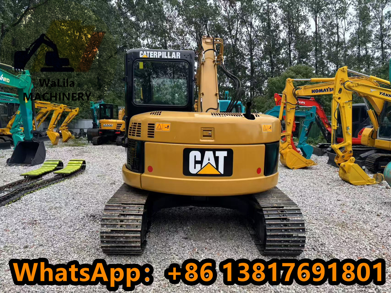 CAT CAT 308CCR - מיני מחפר: תמונה 4 CAT CAT 308CCR - מיני מחפר: תמונה 4