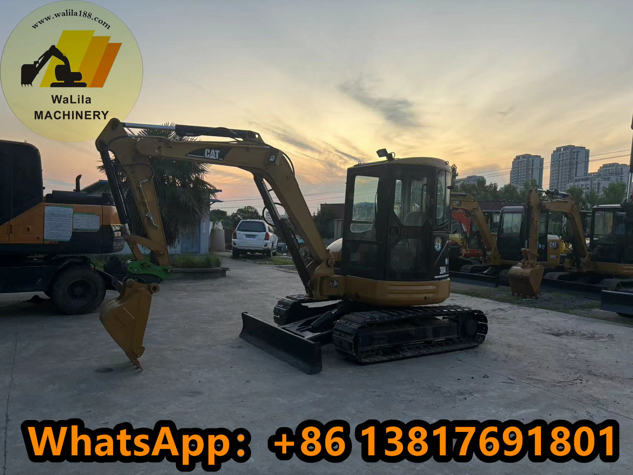 CATERPILLAR 304CCR - מיני מחפר: תמונה 3 CATERPILLAR 304CCR - מיני מחפר: תמונה 3