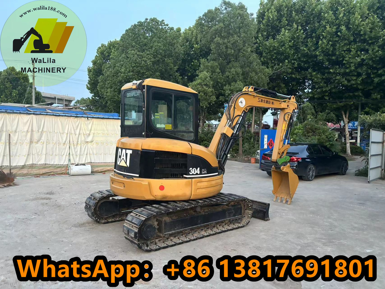 CATERPILLAR 304CCR - מיני מחפר: תמונה 4 CATERPILLAR 304CCR - מיני מחפר: תמונה 4
