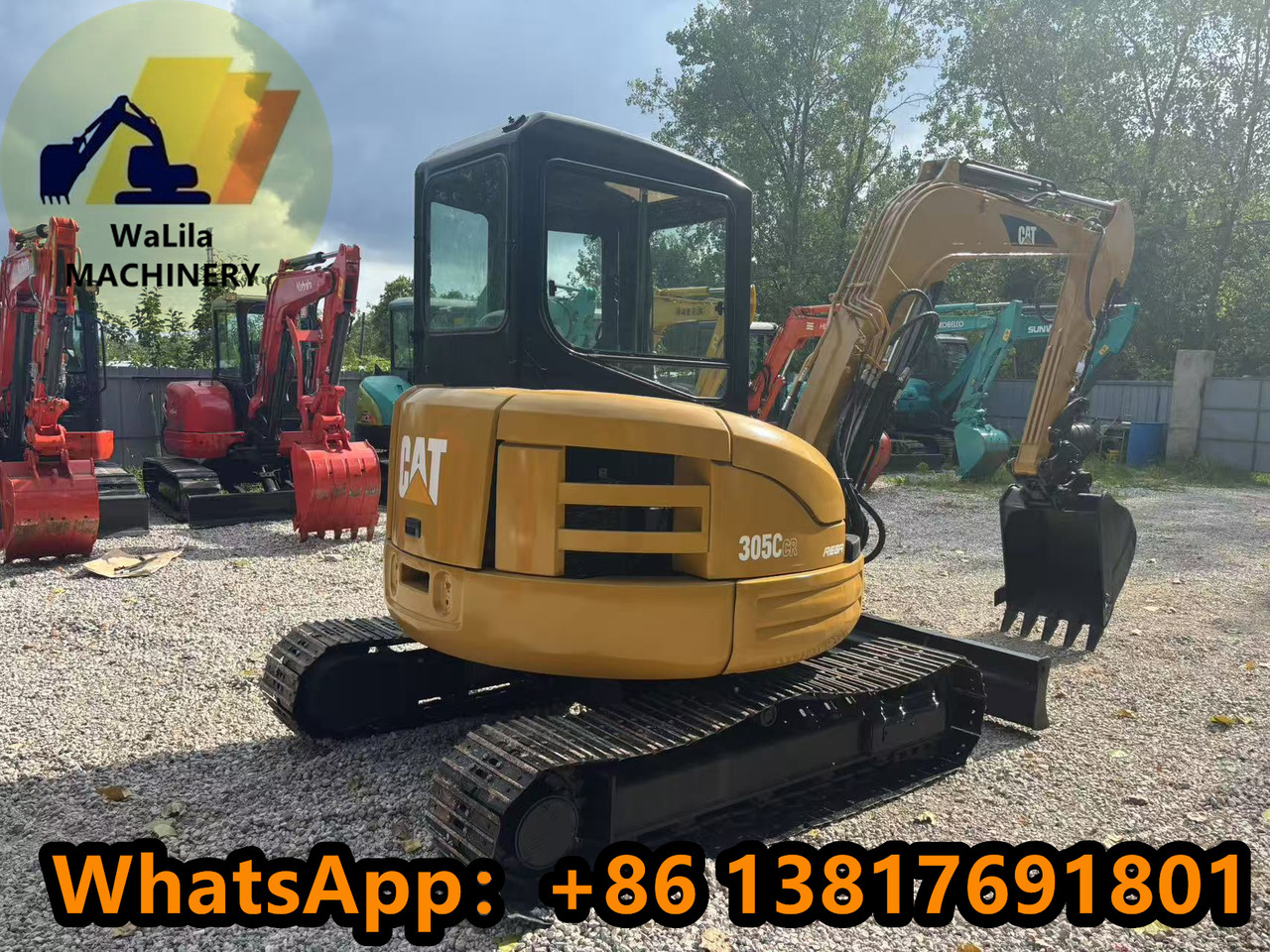 CATERPILLAR 305CCR - מיני מחפר: תמונה 3 CATERPILLAR 305CCR - מיני מחפר: תמונה 3