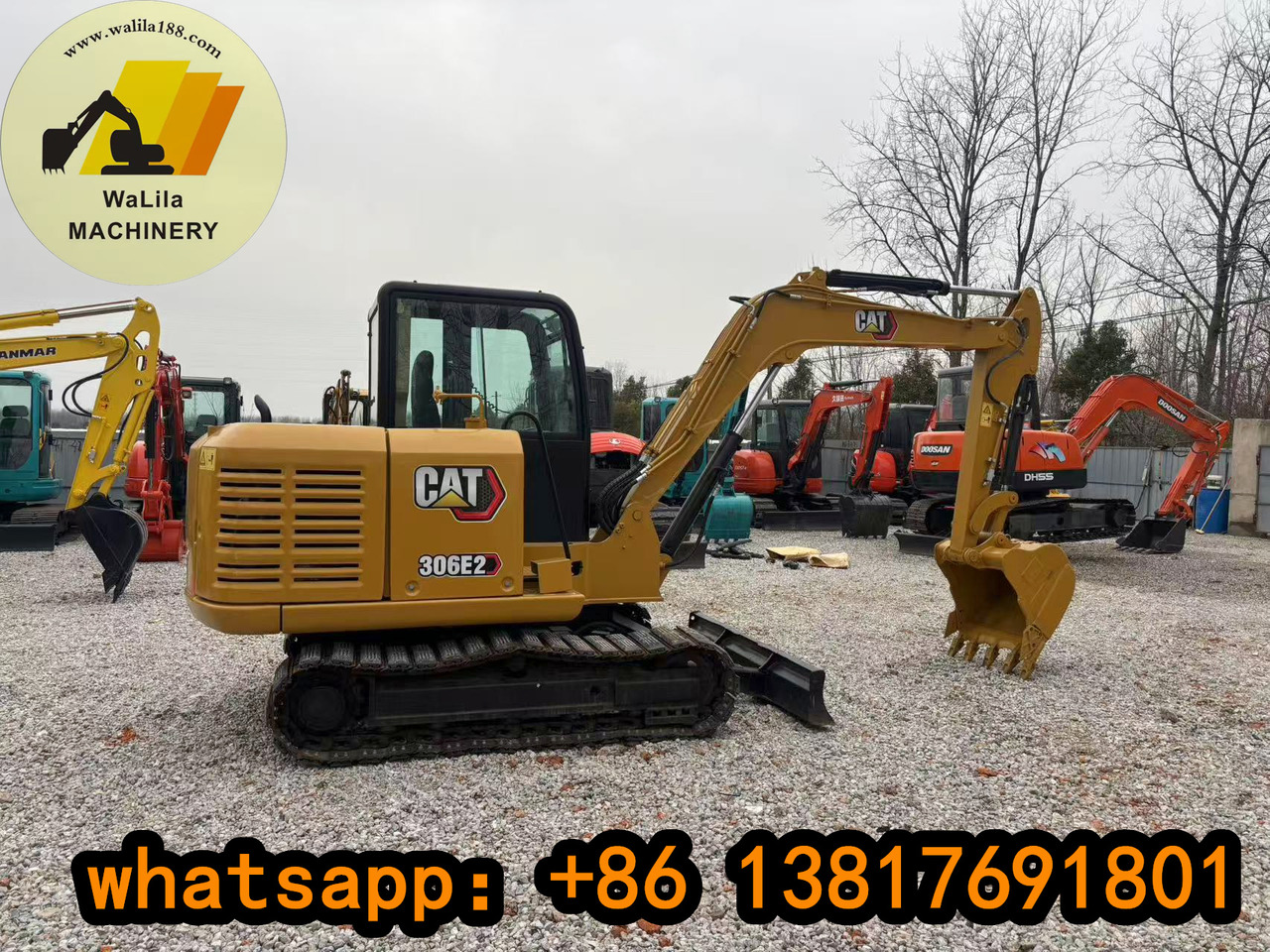CATERPILLAR 306E2 - מיני מחפר: תמונה 1 CATERPILLAR 306E2 - מיני מחפר: תמונה 1